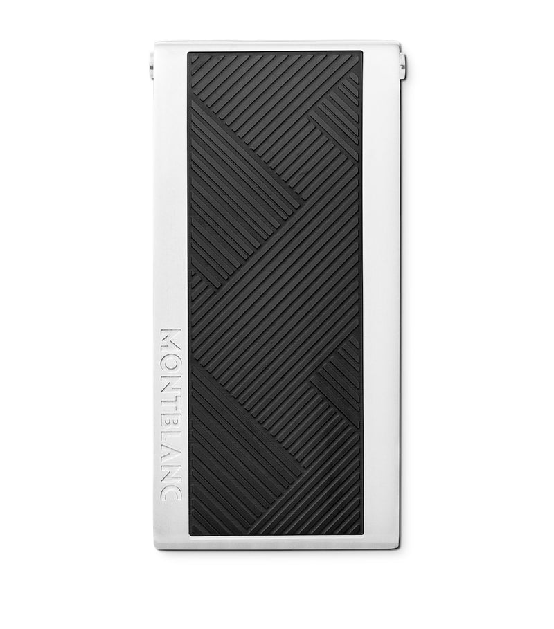 Montblanc money clip with carbon inlay, UK version