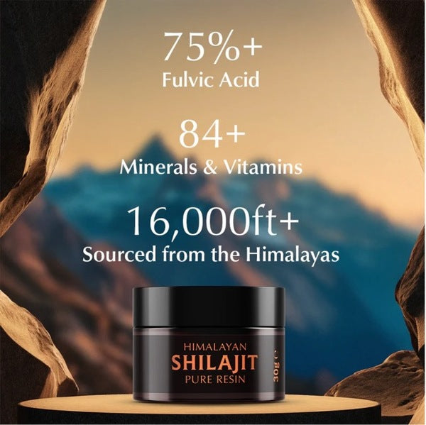 Ayumi Himalayan Shilajit Resin supplement 30gm, imported from the UK