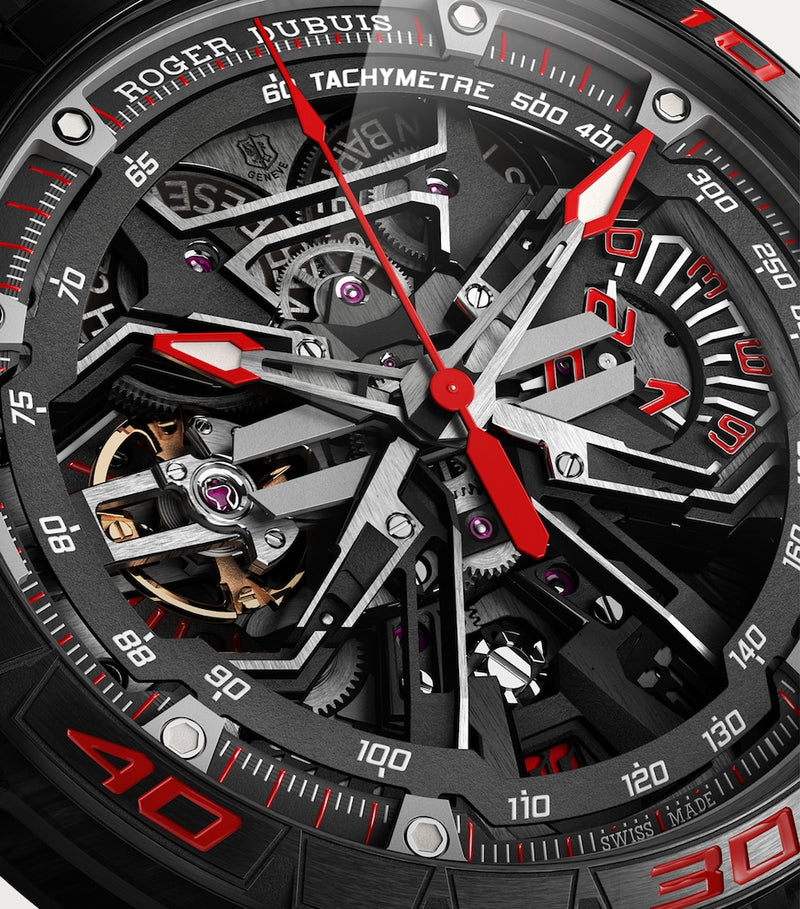Roger Dubuis Excalibur Spider carbon watch 45mm (British brand)