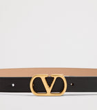 Valentino Garavani reversible VLogo signature belt, UK version
