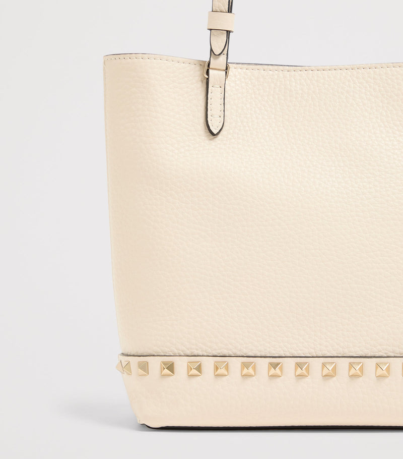 Valentino Garavani rockstud leather tote bag, UK version
