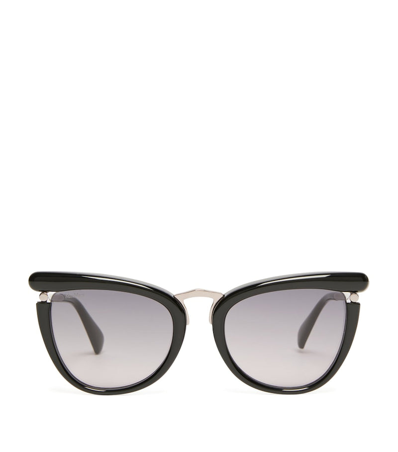 Max Mara acetate butterfly sunglasses, imported from the UK