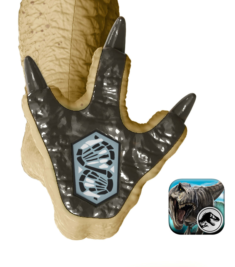 Jurassic World Rumble 'N' Rampage Distortus Rex action figure - British product