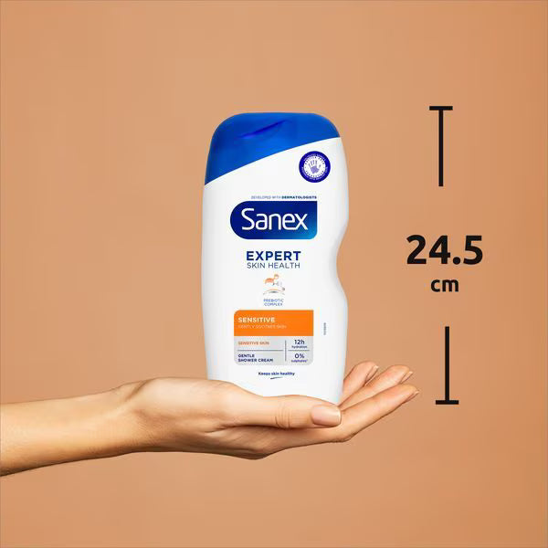 Sanex Expert Skin Health Sensitive Shower Gel 450ml (British brand)