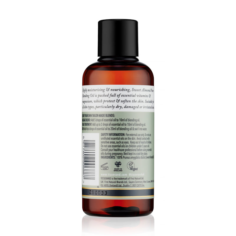 Tisserand Sweet Almond Blending Oil 100ml (British brand)