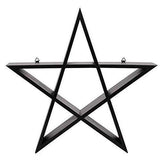 Superdrug Black Pentagram Wall Art Modern Home Decoration 40cm- Buy online at McGrocer