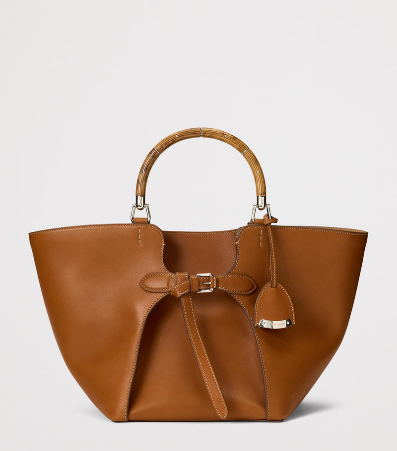 Ralph Lauren calfskin leather tote bag, imported from the UK