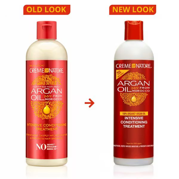 Creme of Nature Argan Oil Conditioning Treatment 355ml - British product