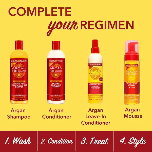 Creme of Nature Argan Oil Conditioning Treatment 355ml - British product