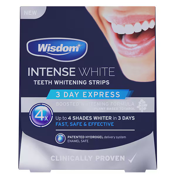 Wisdom Teeth Whitening Strips 3Day Express (British brand)