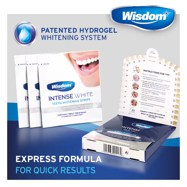 Wisdom Teeth Whitening Strips 3Day Express (British brand)