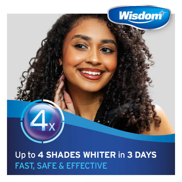 Wisdom Teeth Whitening Strips 3Day Express (British brand)