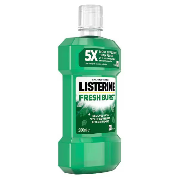 Listerine Freshburst Anti-Bacterial Mouthwash 500ml, UK version