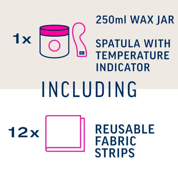 Veet Pure Inspiration Hot Sugar Wax with Argan Oil 250ml, UK version
