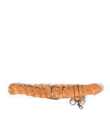 Harrods Miu Miu Calfskin Woven Belt 5cm- Buy online at McGrocer