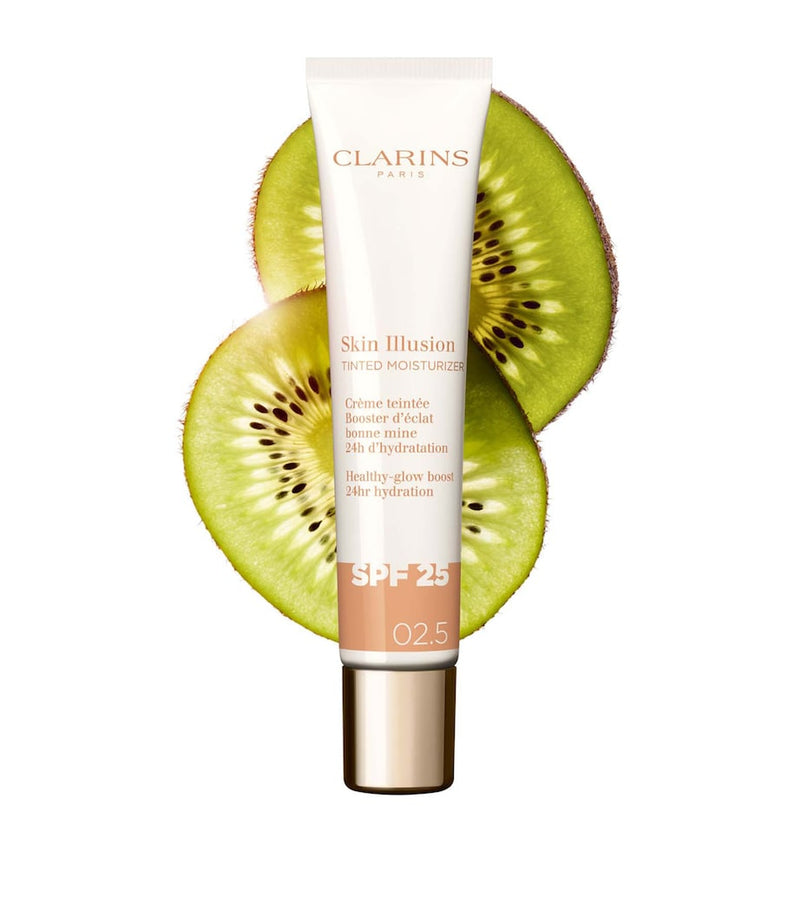 Clarins Skin Illusion tinted moisturiser SPF 25 - British product