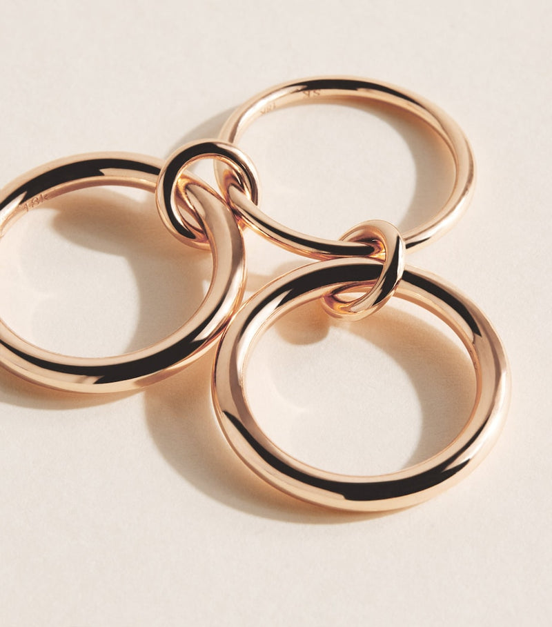 Spinelli Kilcollin Petite Rose Gold Libra ring, imported from the UK