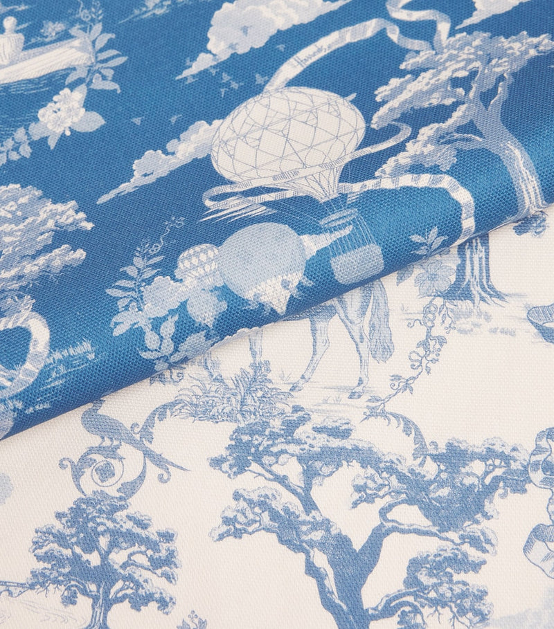 Set of 2 Cotton Tea Towels with Landmark Print, Approx. 68cm x 46cm
