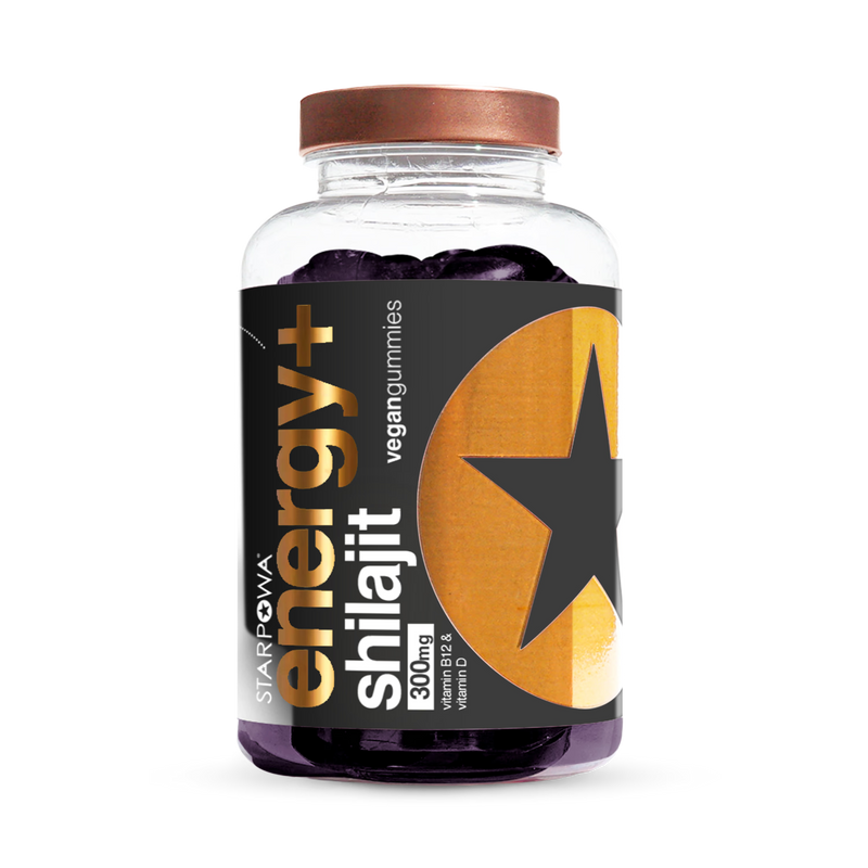 Starpowa Energy+ Shilajit Mixed Berry gummies 60 (British brand)