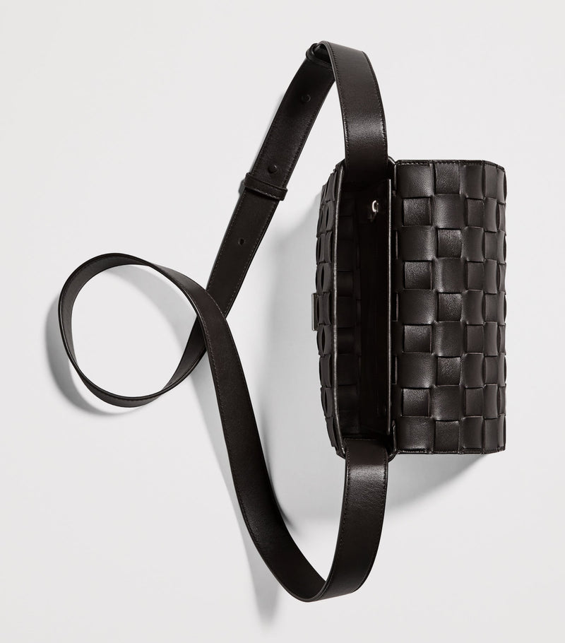 Bottega Veneta Intrecciato messenger bag calfskin leather - British product