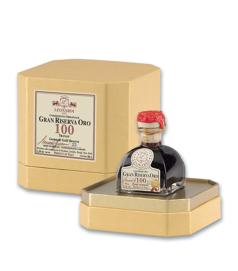 Leonardi Gran Riserva Oro 100-Year-Old Balsamic Vinegar 50ml, UK version