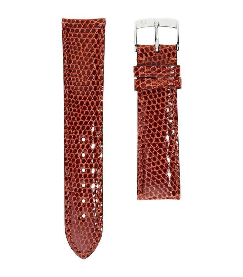 Jean Rousseau lizard-pattern watch strap 17mm, imported from the UK
