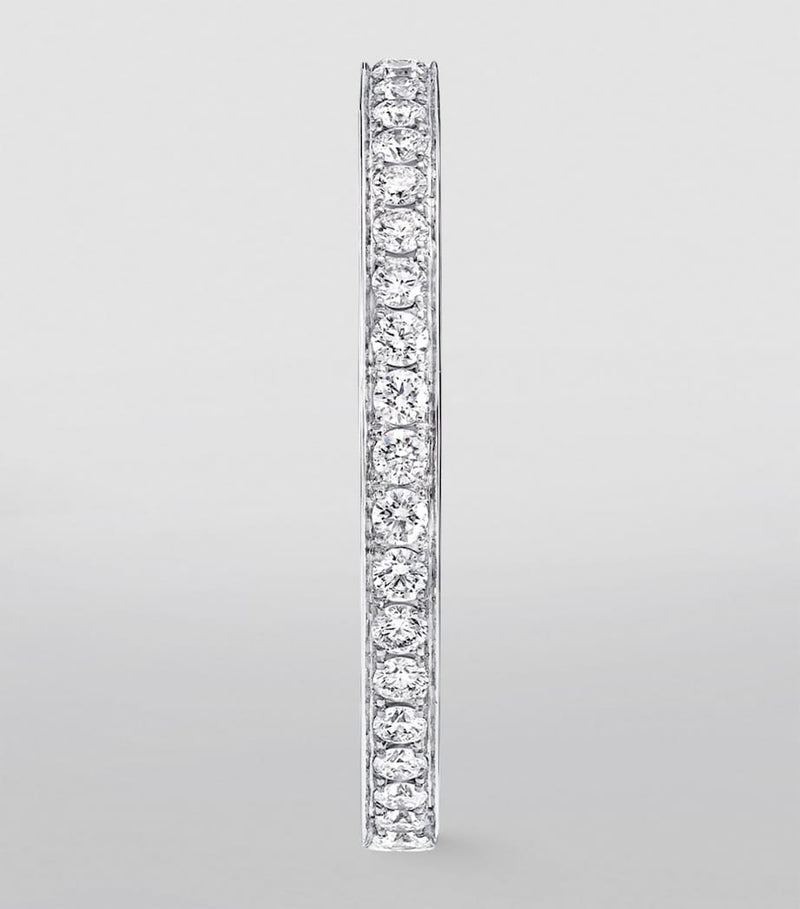 Graff platinum and diamond eternity ring, UK version