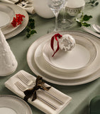 Wedgwood Silver Tonquin teacup and saucer (British brand)