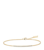 Messika Gatsby yellow gold diamond pavé bracelet 0.25ct - British product
