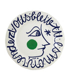 Gien L'Archipel Sentimental dinner plates 27cm set of 6 - British product