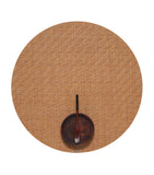 Chilewich TerraStrand Foxtail round placemat 38cm - British product