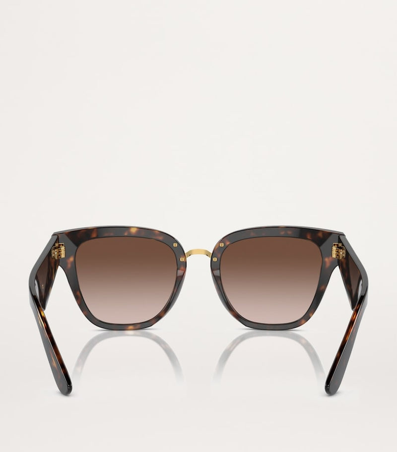 Dolce&Gabbana Havana butterfly sunglasses, imported from the UK
