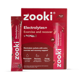 Holland & Barrett Zooki Electrolytes+ Cherry Flavour Exercise & Recover Powder 30 Sachets- Buy online at McGrocer