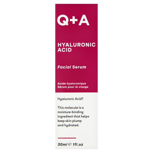 Q+A Hyaluronic Acid Facial Serum 30ml GOODS Sainsburys   