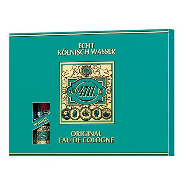 4711 Eau de Cologne gift set 10x3ml, imported from the UK