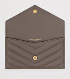 Saint Laurent Cassandre flap card holder, imported from the UK