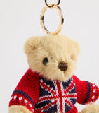 Harrods Union Jack bear keyring 9cm height, UK version