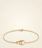 Cartier LOVE chain bracelet 18k yellow gold, UK version