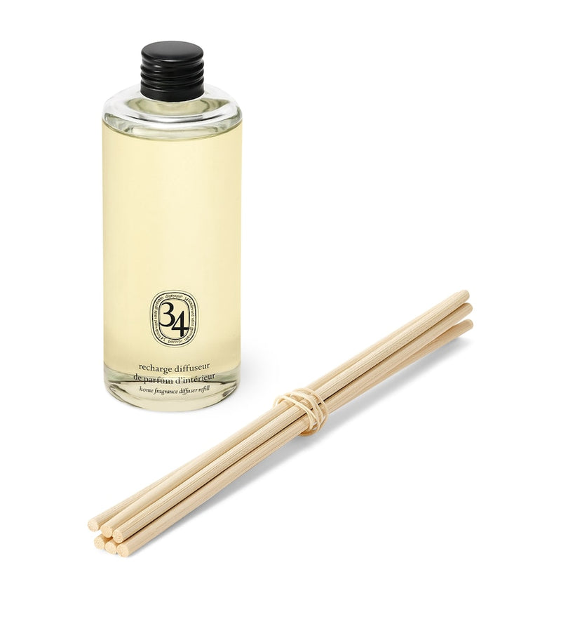 Diptyque 34 Boulevard diffuser refill 200ml (British brand)