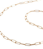 Annoushka mini yellow gold cable chain necklace - British product
