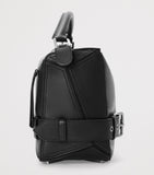 LOEWE Puzzle Biker top-handle leather bag - British product