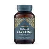 Holland & Barrett Ayurvediq Organic Cayenne 60 Vegan Capsules- Buy online at McGrocer