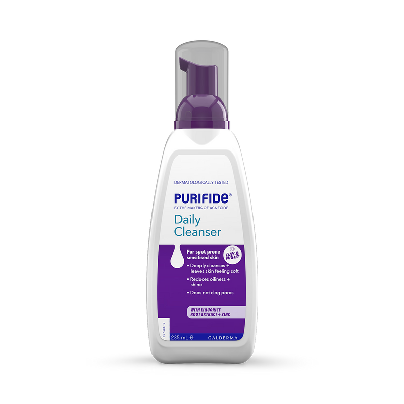 Acnecide Purifide face wash with zinc 235ml (British brand)