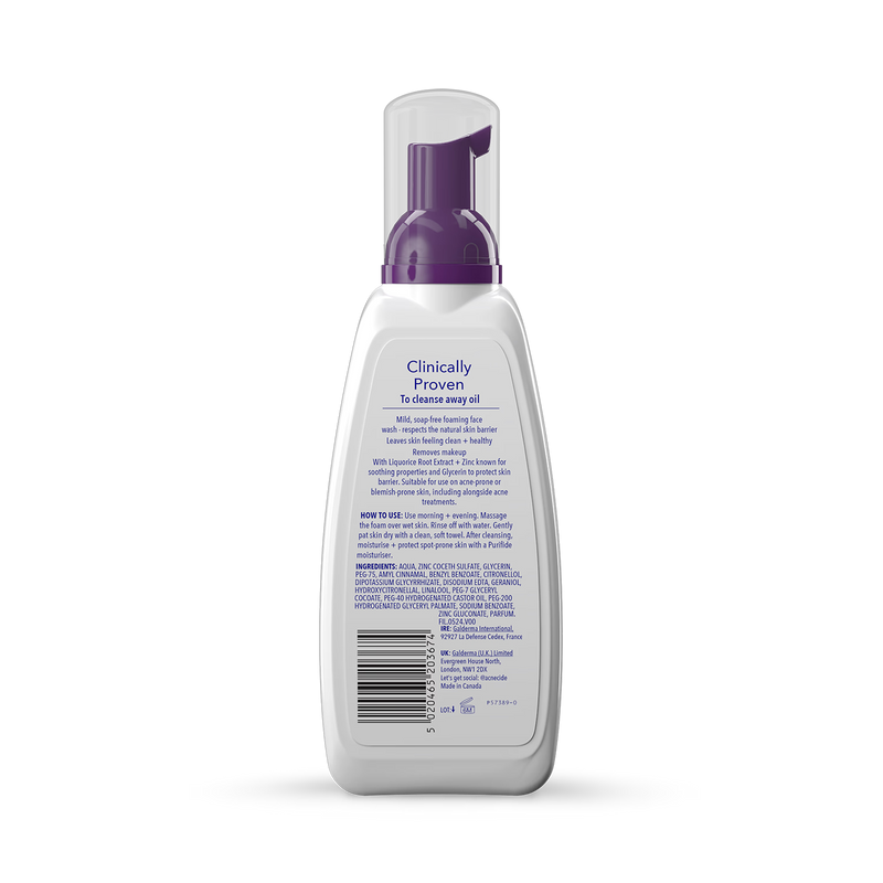 Acnecide Purifide face wash with zinc 235ml (British brand)