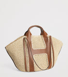 Harrods large raffia tote bag - British product