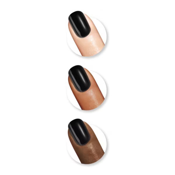 Sally Hansen Miracle Gel nail polish Onyx-Packed (British brand)