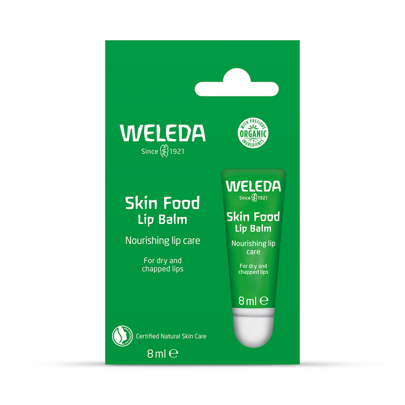 Weleda Skin Food Lip Balm 8ml tube (British brand)