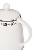 Dolce&Gabbana porcelain teapot with monogram and Art Deco design - British product