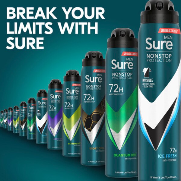 Sure Men Invisible Ice Fresh Antiperspirant 75ml GOODS Superdrug