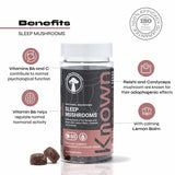 Known Nutrition sleep gummies pomegranate flavour 60 count, imported from the UK
